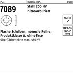 Unterlegscheibe ISO 7089 o.Fase 20 Stahl 200 HV nitrocarburiert 200 Stück - VPE: 200