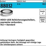 Keilsicherungsscheibe R 88032 HLS- 3,5S A 4 geklebt 200 Stück HEICO - VPE: 200