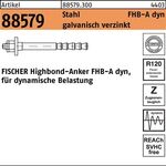 Highbond-Anker R 88579 dyn 12x100/50 Stahl galv.verz. 10 Stück FISCHER - VPE: 10