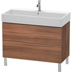 Duravit Waschtischunterbau L-CUBE 984x459mm 2 Au ta s-matt ES NB mitte