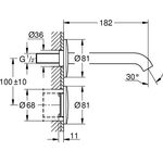 Grohe Infrarot-Elektronik ESSENCE E o Mischung Trafo chr