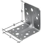 Schwerlastwinkelverbinder 90x90x65mm Anz.Löcher4/18 S.2,5mm GAH, 1 Stück