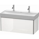 Duravit Waschtischunterbau XSQUARE 397x984x460mm weiß supermatt