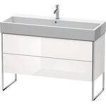 Duravit Waschtischunterbau XSQUARE 1184x731x460mm 2 Au we s-matt ES NB Mi.