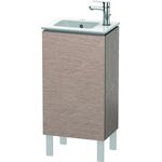 Duravit Waschtischunterbau L-CUBE 294x420x704mm Ans rechts eiche kaschmir