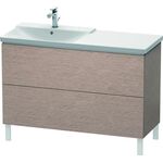 Duravit Waschtischunterbau L-CUBE 1220x481x709mm eiche kaschmir