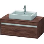 Duravit Waschtischunterbau KETHO 550x1000x426mm nussbaum dunkel