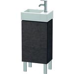 Duravit Waschtischunterbau L-CUBE 582x364x241mm Ans li Ei dunkel gebürstet