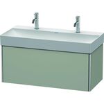 Duravit Waschtischunterbau XSQUARE 397x984x460mm taupe seidenmatt