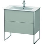 Duravit Waschtischunterbau XSQUARE 832x810x478mm betongrau matt