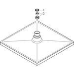 HG Kopfbrause CROMETTA E 240 1JET DN 15 EcoSmart 9 l/min chrom