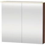 Duravit Spiegelschrank X-LARGE 138x800x760mm amerikanisch nussbaum