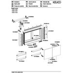 Keuco Spiegelschrank ROYAL LUMOS 1050x735x165mm sil-gebz-elo