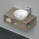 Duravit Waschtischunterbau Compact D-NEO 1 offenes Fach 260x800x480mm eiche terr