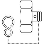 OV Verschlusskappe m Dichtsch u Ke. für DN 32 (R 1 1/2Zoll IG)