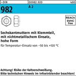 Sechskantmutter DIN 982 Klemmteil M6 A 2 100 Stück - VPE: 100