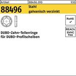 Zahntellerring R 88496 418-37,5x26 Stahl galv.verz. 50 Stück DUBO - VPE: 50