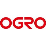 Profiltürdrückerlochteil OGRO 8100V 8MM/6621 ER VA ER ov.schräg OGRO