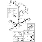 Grohe Duschsystem EUPHORIA SYSTEM 260 m Thermostat-Batt chr