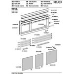 Keuco Spiegelschrank EDITION 400 1410x650x154mm Einb 2700-6500 K si-. A++