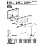 Keuco Spiegelschrank ROYAL MODULAR 2.0 Breite 700mm Höhe 700mm Tiefe 160mm