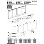 Keuco Spiegelschrank ROYAL MODULAR 2.0 Breite 1600mm Höhe 700mm Tiefe 160mm