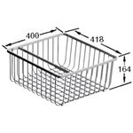 V&B Drahtkorb Edelstahl für Spüle Siluet 3336