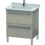 Duravit Waschtischunterbau X-LARGE 650x470x668mm eiche kaschmir