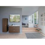 Duravit Halbhochschrank BRIOSO 1330x520x240mm Gri chr Ans li Kast. dkl