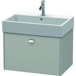 Duravit Waschtischunterbau BRIOSO Griff chrom 442x684x459mm betongrau matt