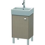 Duravit Waschtischunterbau BRIOSO 570x434x339mm Gri chr Ans links leinen