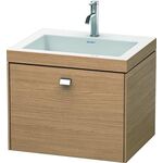 Duravit Waschtischunterbau BRIOSO 502x600x480mm m WT Vero Air G. chr 1 HL