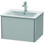 Duravit Waschtischunterbau XSQUARE 400x610x478mm nordic weiß seidenmatt