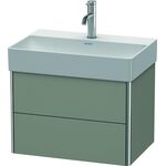 Duravit WTU COMPACT XSQUARE 397x584x390mm steingrau seidenmatt