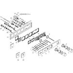 HG Fertigmontageset RAINSELECT f UP-Thermostat 2 Verbraucher mattweiß