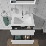 Duravit Waschtischunterbau L-CUBE 620x481x550mm weiß hochglanz