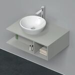 Duravit Waschtischunterbau D-NEO 1 f rechts 260x800x550mm betongrau matt