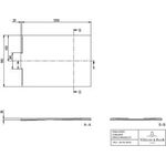 V&B Duschwanne WALLWAY R-eck fl. Einbau 1200x900x30mm anthrazit