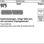 Gewindestange DIN 975 Trapezgewinde TR 24x 5x 1000mm Stahl 1 Stück