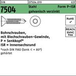 Bohrschraube DIN 7504 SEKO ISR P 3,5x19-T15 Stahl galv.verz. 1000St. - VPE: 1000