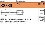 Schwerlastanker R 88530 SL M8 N A 4 25 Stück FISCHER - VPE: 25