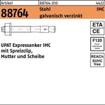 Expressanker R 88764 IMC 16/140/260 Stahl galv.verz. 10 Stück UPAT - VPE: 10