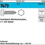 Blechschraube ISO 1479 Spitze/6-kt C 4,2x 32 A 2 500 Stück - VPE: 500