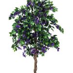 EUROPALMS Bougainvillea, lavendel, Kunstpflanze, 180cm