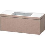 Duravit Waschtischunterbau L-CUBE m WT Vero Air 500x1200x480mm o HL Ei ka