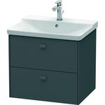 Duravit Waschtischunterbau BRIOSO Griffe Frontfarbe 561x620x479mm grap ma