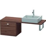 Duravit Konsolenunterschrank BRIOSO Gri chrom 442x520x480mm nussbaum dunkel