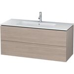 Duravit Waschtischunterbau L-CUBE 1220x481x550mm lichtblau matt