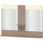 Duravit Spiegel VERO 142x1100x800mm, Beleuchtung leinen