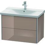 Duravit Waschtischunterbau XSQUARE 565x810x473mm cappuccino hochglanz